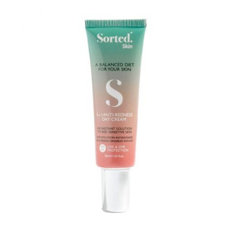 Дневной крем для лица Sorted Skin 5 In 1 Anti-Redness Day Cream, SPF 50, против покраснений, 30 мл