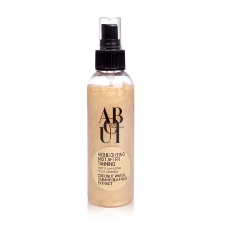 Мист с шиммером после загара ABOUT Sun Highlighting Mist After Tanning, 150 мл