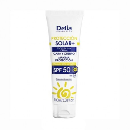 Солнцезащитный крем для тела Delia Cosmetics Sun Protection Cream SPF 50, 100 мл