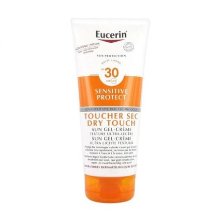 Солнцезащитный гель-крем для тела Eucerin Sun Protection Sensitive Protect Sun SPF 30 Gel-Cream, 200 мл