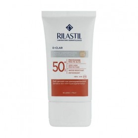 Солнцезащитный крем Rilastil D-Clar Uniforming Cream SPF 50+ Light для кожи склонной к пигментации, 40 мл