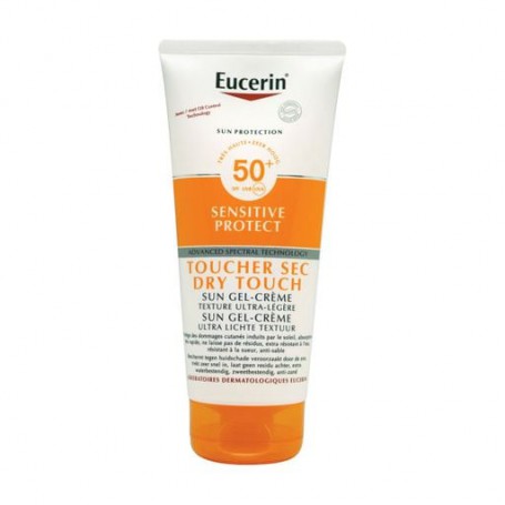 Солнцезащитный гель-крем для тела Eucerin Sun Protection Sensitive Protect Toucher Sec SPF 50+ Sun Gel-Cream, 200 мл