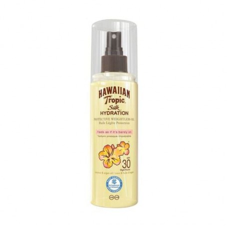 Солнцезащитный спрей-масло для тела Hawaiian Tropic Silk Hydration Dry Oil SPF 30, 150 мл