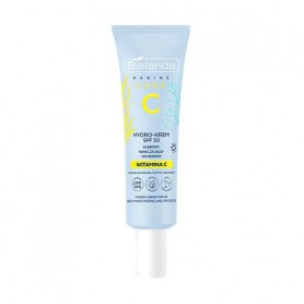 Солнцезащитный гидрокрем для лица Bielenda C Marine Care Hydro-Cream SPF 50 Увлажнение и защита, 40 мл