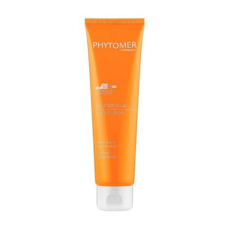Солнцезащитный укрепляющий крем для лица и тела Phytomer Sun Solution Sunscreen Face and Body SPF30, 125 мл