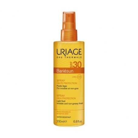 Солнцезащитный спрей для лица и тела Uriage Bariesun Spray High Protection SPF 30, 200 мл
