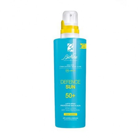 Солнцезащитный спрей-лосьон для тела BioNike Defence Sun Fluid Lotion Very High Protection, SPF 50+, 200 мл