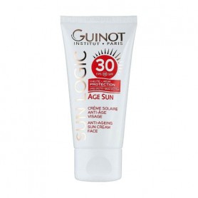 Уценка! Солнцезащитный антивозрастной крем для лица Guinot Age Sun Anti-Ageing Sun Cream Face SPF 30, 50 мл