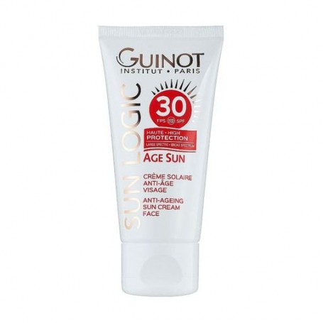 Уценка! Солнцезащитный антивозрастной крем для лица Guinot Age Sun Anti-Ageing Sun Cream Face SPF 30, 50 мл