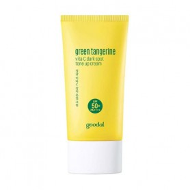 Солнцезащитный крем для лица Goodal Green Tangerine Vita-C Dark Spot Tone Up Cream SPF 50+ PA++++ с витамином C, 50 мл
