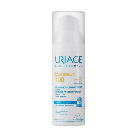 Солнцезащитный крем с экстремальной защитой Uriage Bariesun 100 Extreme Protective Fluid SPF 50+, 50 мл