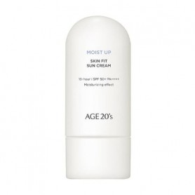 Солнцезащитный крем для лица AGE 20's Moist Up Skin Fit Sun Cream SPF 50+/PA++++, 60 мл