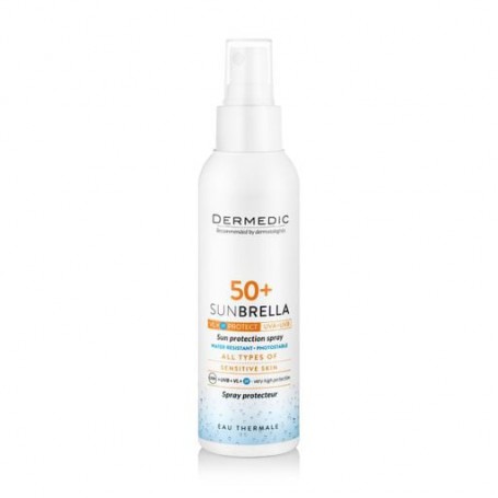 Солнцезащитное молочко-спрей для тела Dermedic Sunbrella Sun Protection Spray, SPF 50+, 150 мл