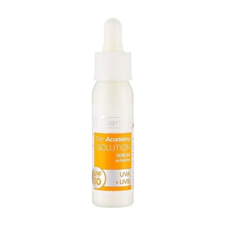 Защитная сыворотка для лица Bielenda Skin Academy Solution Serum, SPF 30 UVA + UVB, 25 мл