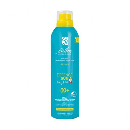 Детский спрей для загара BioNike Defence Sun Baby & Kid Spray, SPF 50+, 200 мл