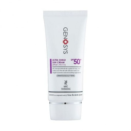 Солнцезащитный крем для лица Genosys Ultra Shield Sun Cream, SPF 50+/PA++++, 50 г