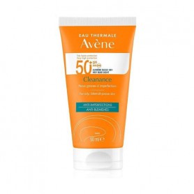 Солнцезащитный крем для лица Avene Solaires Cleanance Sun Care SPF 50+ для проблемной кожи, 50 мл