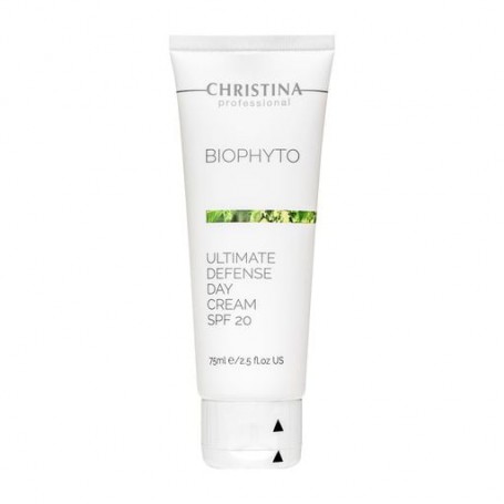Дневной крем для лица Christina Bio Phyto Ultimate Defense Day Cream SPF 20 Абсолютная защита, без тона, 75 мл