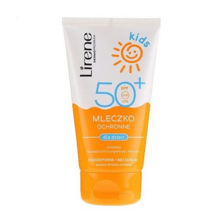 Детское солнцезащитное молочко для лица и тела Lirene Kids Sun Protection Milk SPF 50+, 150 мл