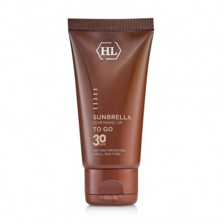 Солнцезащитный крем для лица и тела Holy Land Cosmetics Sunbrella Demi Make-Up To Go SPF 30 с тоном, 50 мл