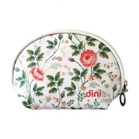 Косметичка Dini Roses округлая мини, 17*10*3 см, (d-296)
