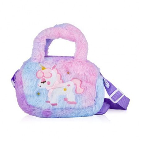 Сумочка для девочек Honey Bunny Miss пушистая, 15*20 см