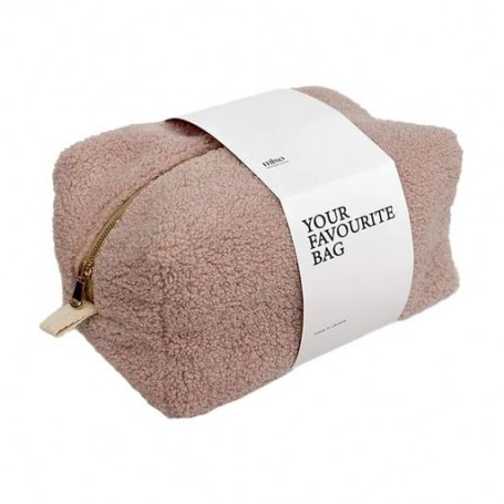 Косметичка Miso Your Favourite Bag Teddy пудровая, большая, 27*18*16 см (T001-7)