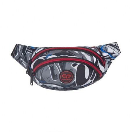 Поясная сумка CoolPack Albany Street Art на 2 отделения, от 3 лет, 23*14*7 см (F075706)