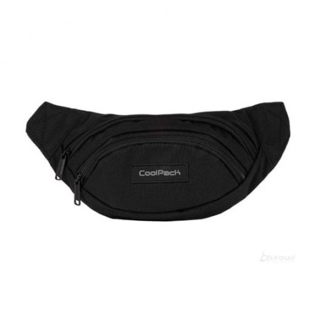 Поясная сумка CoolPack Albany Black на 2 отделения, от 3 лет, 23*14*7 см (F075877)