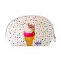Косметичка Dini Ice Cream округлая, 22*14*3 см (d-265)