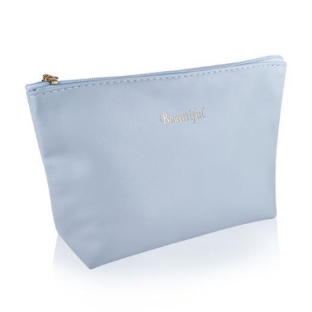 Косметичка голубая, 23*7*13 см (AuC2023-5)