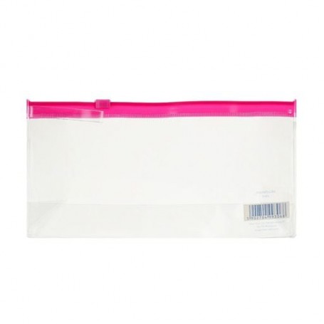 Косметичка Inter-Vion розовая, 1 шт (499306)