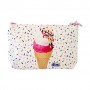 Косметичка Dini Ice Cream классическая, 18.5*12*3 см, (d-272)