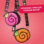 Силиконовая сумка Bob Snail розовая, 11.6*13 см