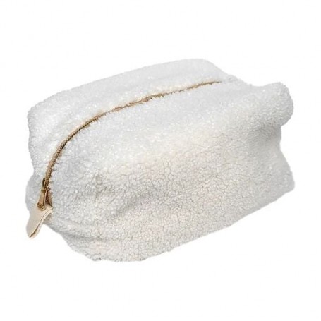 Косметичка Miso Your Favourite Bag Teddy белая, большая, 27*18*16 см (T001-4)