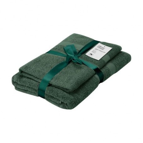 Набор полотенец Ardesto Splendid махровые, зеленый (50*90 см, 1 шт + 70*140 см, 1 шт) (ART2359GE)