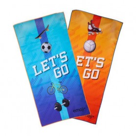 Спортивные полотенца из микрофибры, 90*45 см, 2 шт