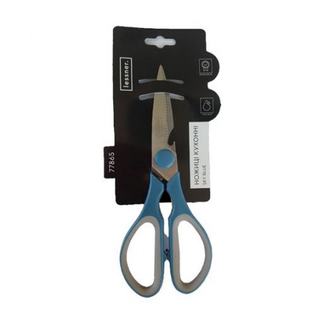 Ножницы кухонные Lessner Sky Blue, 21 см (77865)