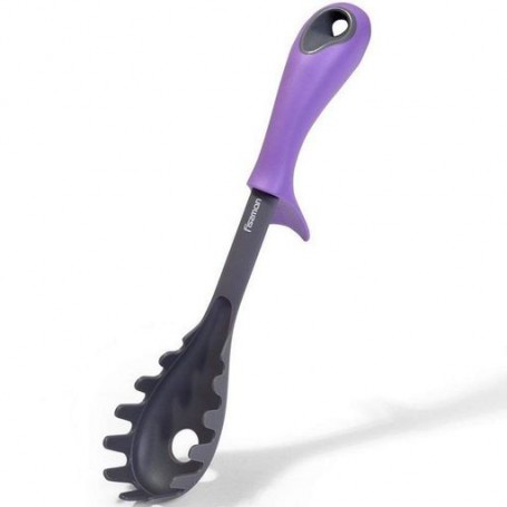 Ложка для спагетті Fissman FREESTYLE з фіолетовим руків'ям TL - 1288.SS (1090282)
