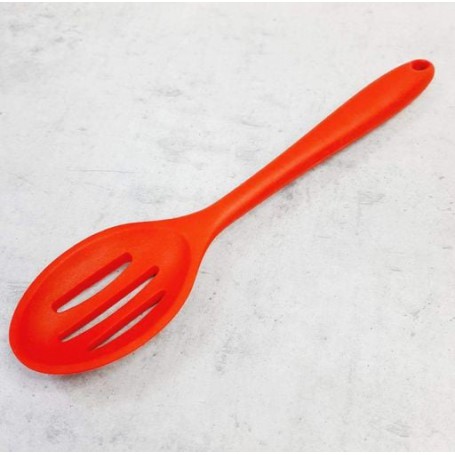 Ложка силіконова з прорізами кухонна 27 см Vincent 1614-VC (1047504)