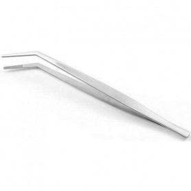 Пинцет кухонный Hendi изогнутый длина 30,5 см нержавейка (680056) (1114594)