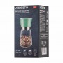Мельница для соли и перца Ardesto Gemini пластик и стекло, зеленая, 180 мл (AR2101GR)