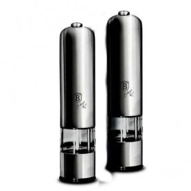 Набір електричних млинів для солі та перцю Berlinger Haus Metallic Line Carbon Pro Edition (BH-1904) (1131557)