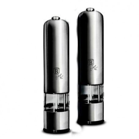 Набір електричних млинів для солі та перцю Berlinger Haus Metallic Line Carbon Pro Edition (BH-1904) (1131557)