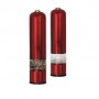 Набір електричних млинів для солі та перцю Berlinger Haus Metallic Line Burgundy Edition (BH-7217) (1131567)
