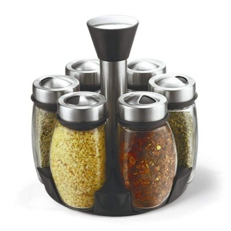 Набір для приправ Fissman 7 пр 6х110 мл на підставці 6432 (1128773)