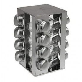 Набір баночок для спецій Benson BN-175 із 16 посудин на підставці (BN-175-16) (1118874)