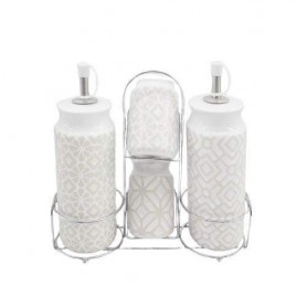 Набор для специй Maestro Pattern 5 предметов керамика (20033-04S MR) (1114208)