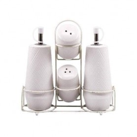 Набор для специй Maestro White 5 предметов керамика (20002-04S MR) (1121869)