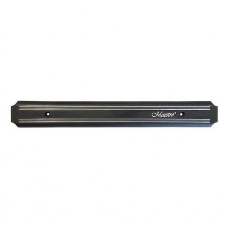 Планка магнітна для ножів 38*5 см чорна Maestro MR-1441-38 (1049457)